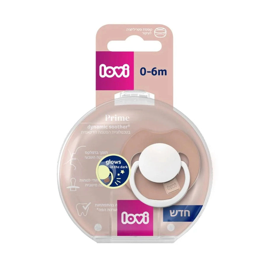מוצץ 0-6 זוהר בחושך