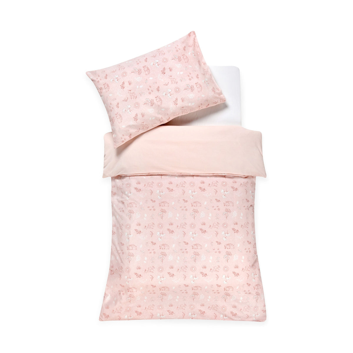 סט מצעים למיטת מעבר Pink deer