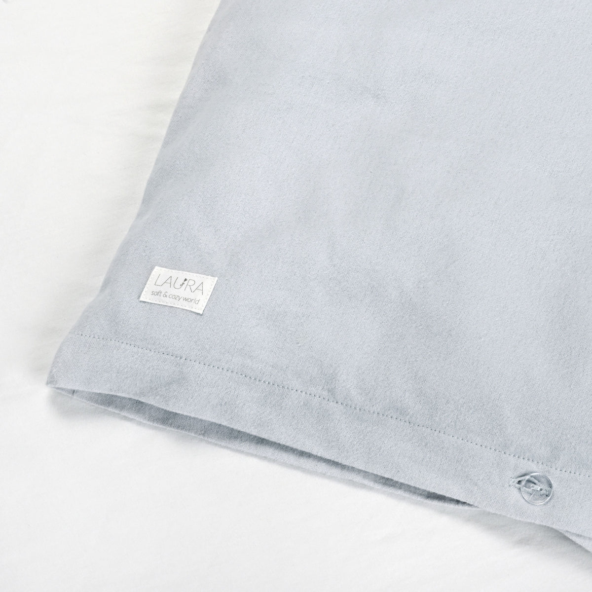 ציפה לשמיכה פלנל 100X150 ס”מ תכלת cozy