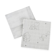 זוג חיתולי במבוק 60*60 ס”מ Elephant