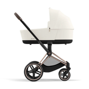 עגלת Cybex Priam 4 לבן שלד רוזגולד – חדשה, מבצע חיסול