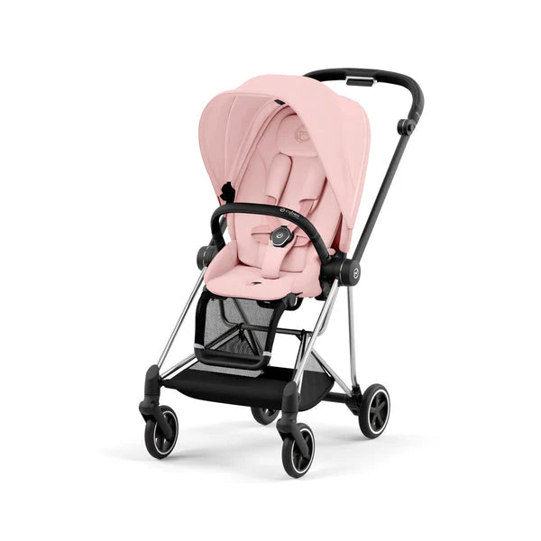 עגלת תינוק Mios 3 שלדת כרום שחור