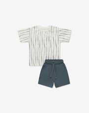 סט חולצה ומכנסיים בייבי