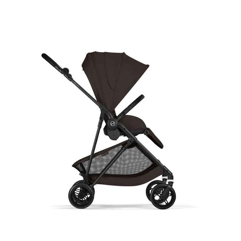 עגלת Cybex Melio 3 Carbon חום Chocolate Brown
