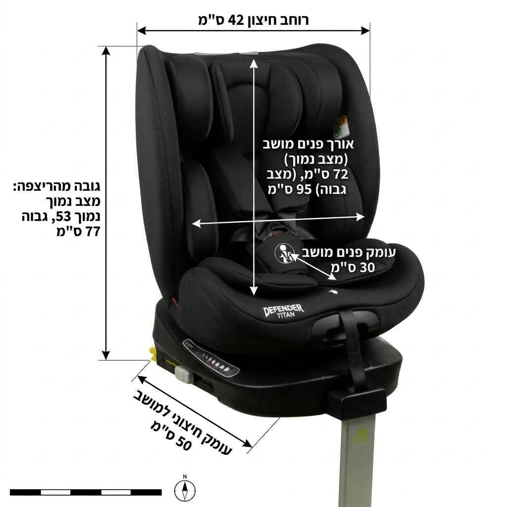 כיסא בטיחות TITAN