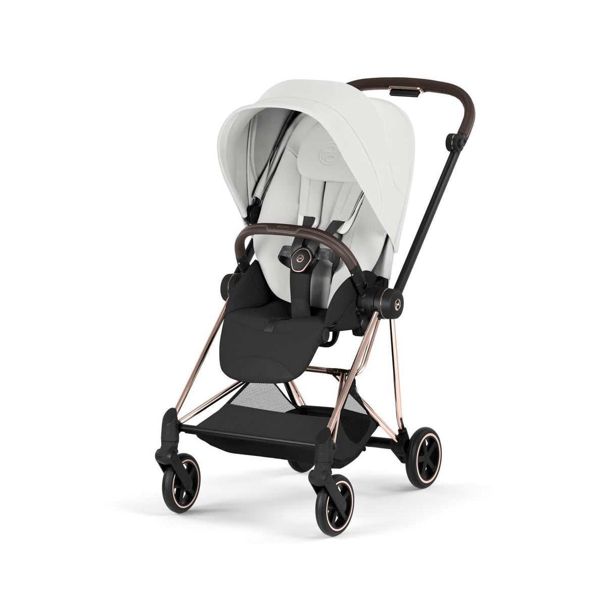 עגלת Cybex Mios 3 לבן שלד רוזגולד