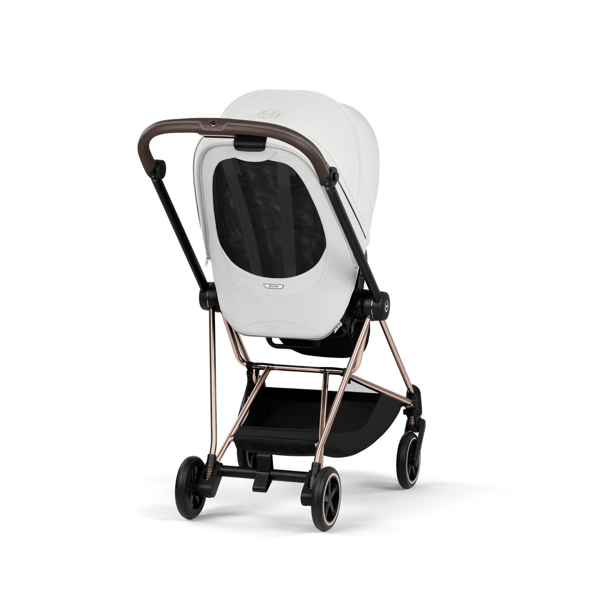 עגלת Cybex Mios 3 לבן שלד רוזגולד – מורכבת באריזה המקורית, מבצע חיסול